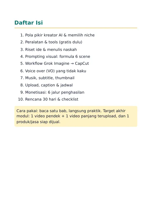 Daftar isi