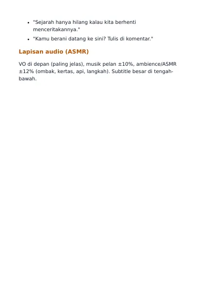 Contoh halaman prompt